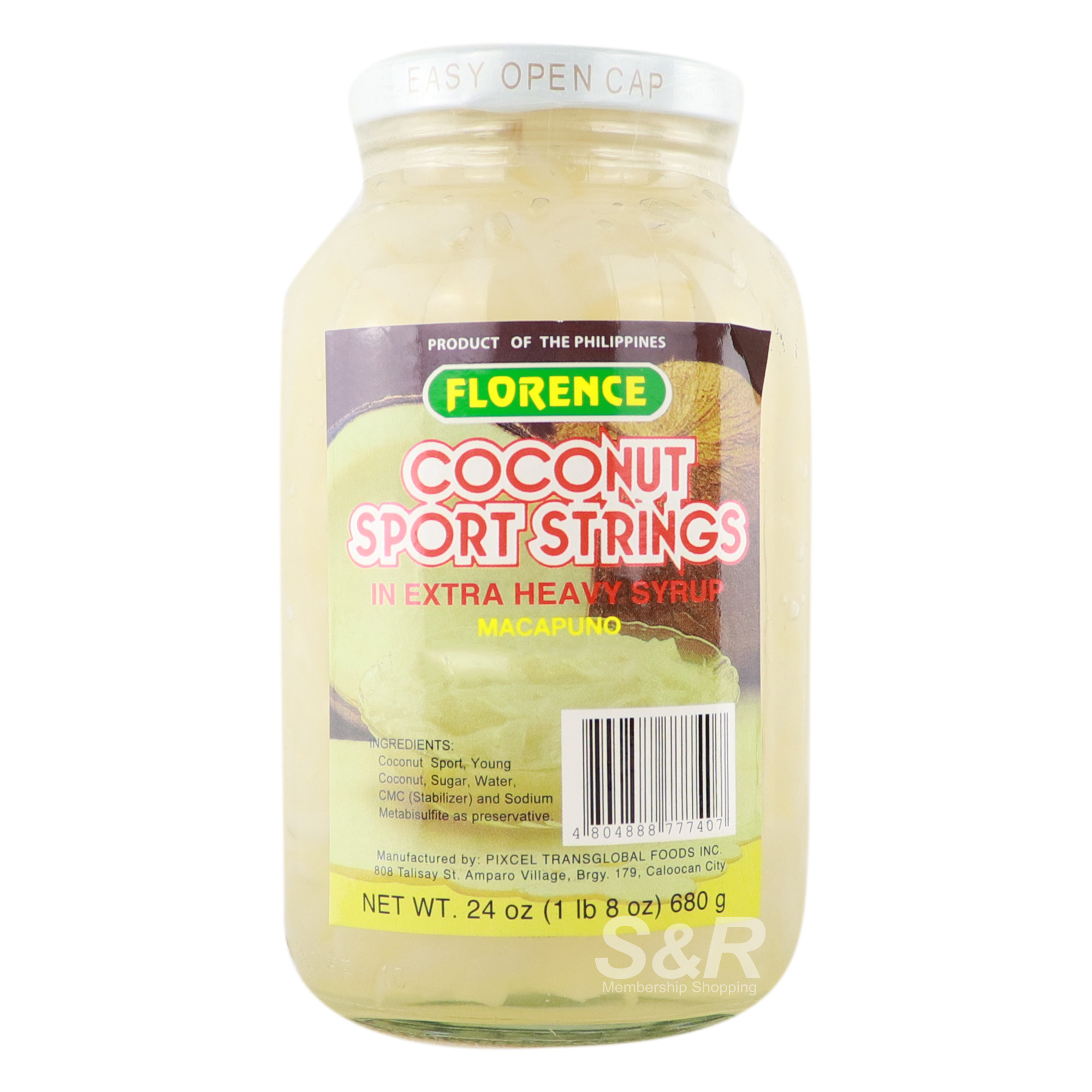 Florence Coconut Sport Strings Macapuno 680g